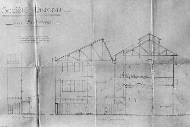 Usine de construction mécanique de la Société d'exploitation des appareils Rateau, puis usine de construction mécanique Guitel-Etienne et usine de meubles Mobilor, puis usine de construction mécanique Guitel-Etienne-Mobilor, puis Guitel