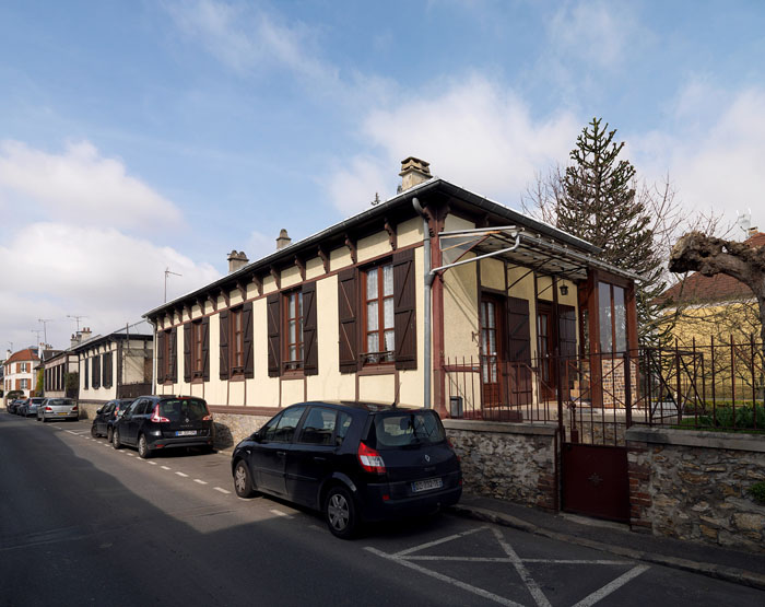 Ensemble de trois "chalets", 10-14 rue Aristide Briand