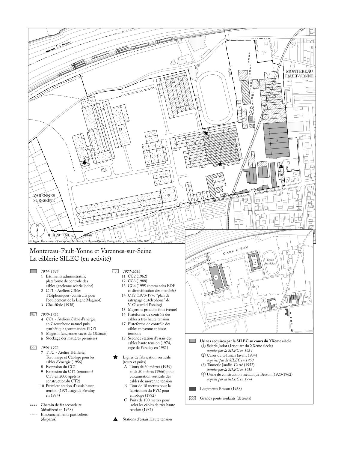 Montereau-Fault-Yonne - Câblerie SILEC