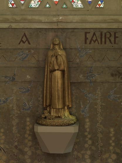 statue : Sainte-Thérèse de l'Enfant Jésus