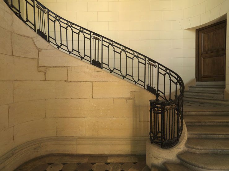 rampe d'appui, escalier de l' hôtel d'Alméras (non étudié)