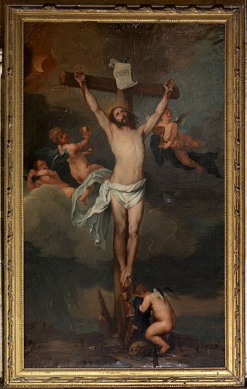 tableau : Christ en croix