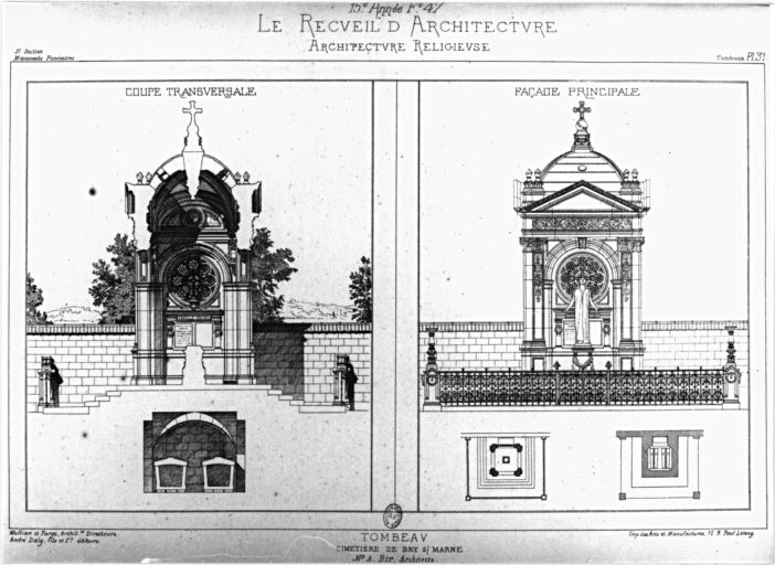 Monument sépulcral de la famille Favier