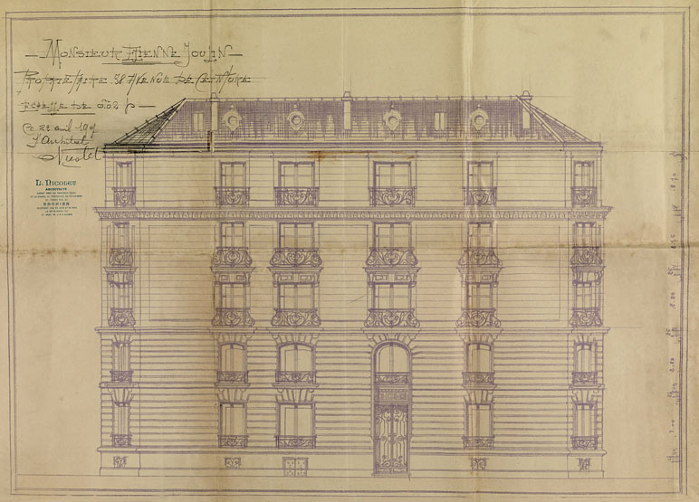 Les maisons et immeubles d'Enghien-les-Bains