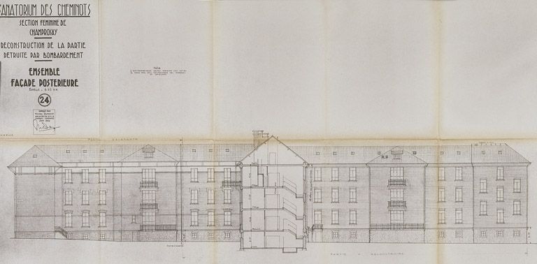 rendez-vous de chasse dit Villa Kermina, actuellement sanatorium des Cheminots