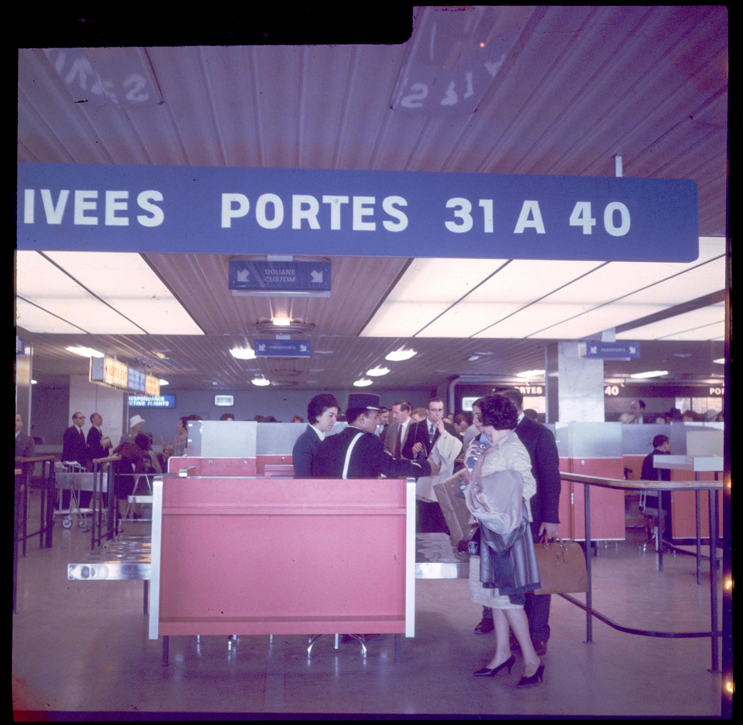 Les Installations terminales, Orly 4 dans les années 1960