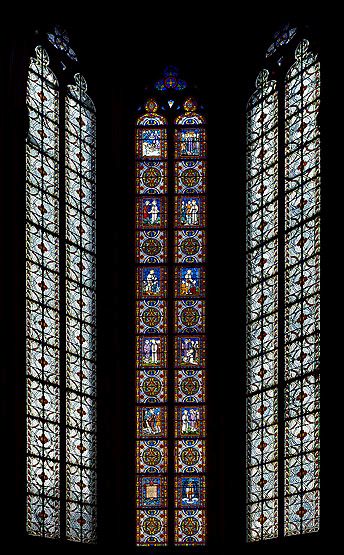 Verrière de saint Fiacre