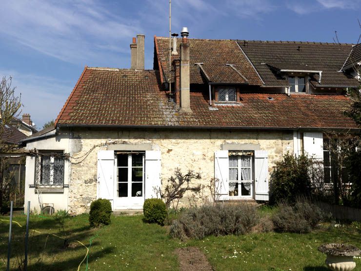 Héricy - atelier de charpentier Canteau, actuellement logement