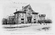 L'ancien restaurant du Rond-Point des Fêtes. Carte postale, vers 1910. (Collection particulière)
