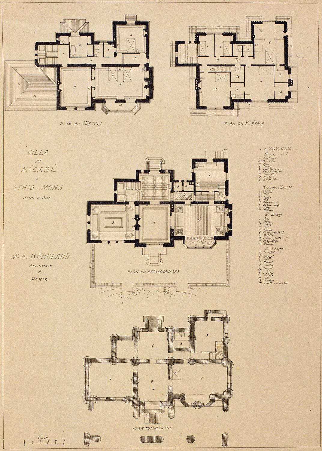 maison de villégiature dite Villa Cadé