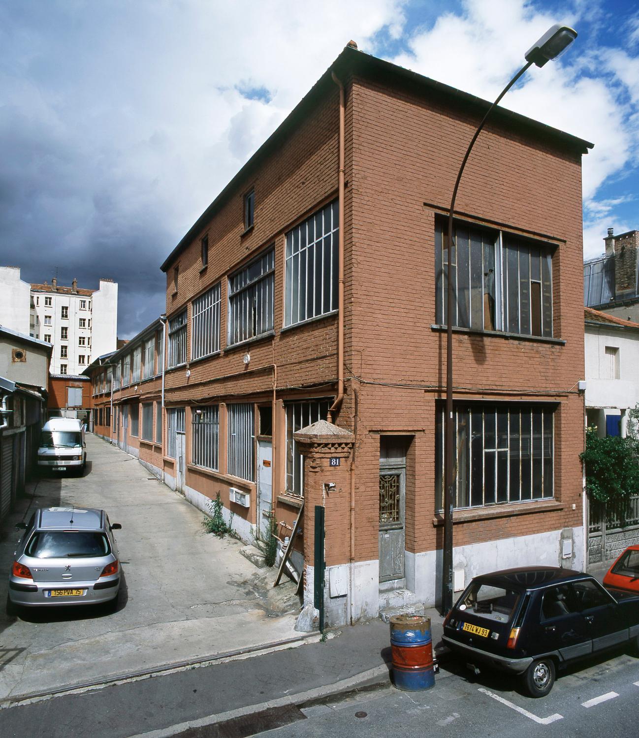 Usine de bimbeloterie (usine de jouets) Dreyfuss et Riès, puis verrerie, imprimerie et usine de traitement de surface des métaux