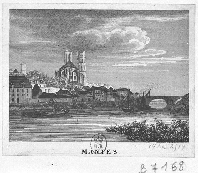 La ville de Mantes-la-Jolie