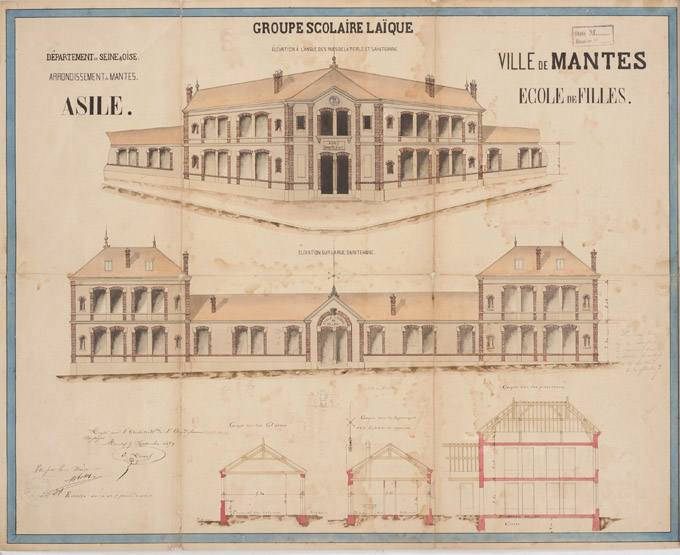 Groupe scolaire Jules-Ferry, actuellement collège