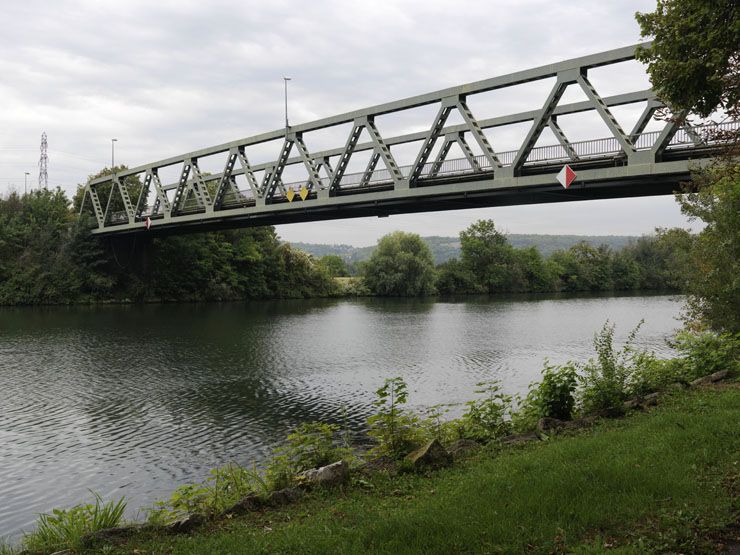 pont routier sur la Seine dit Pont de Rangiport