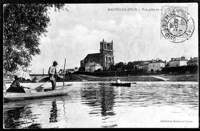 La ville de Mantes-la-Jolie