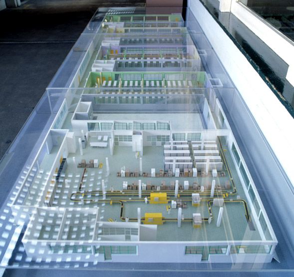 usine de produits pharmaceutiques La Cooper