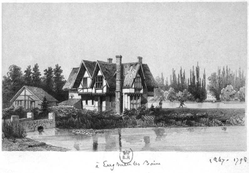 maison de villégiature de monsieur Lopinot, localisation inconnue