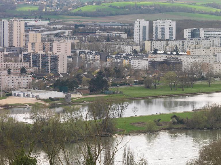 La ville de Mantes-la-Jolie