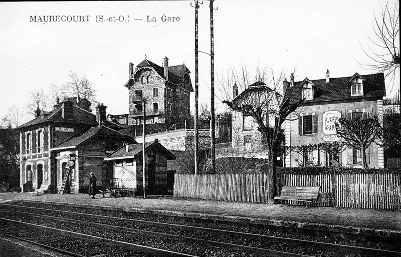 voie ferrée de la ligne Argenteuil-Mantes