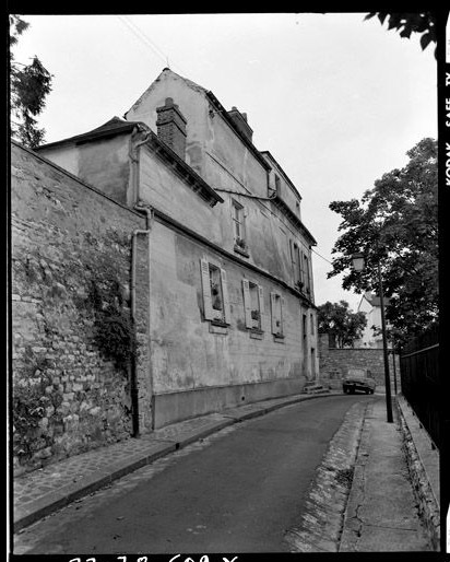 Campagne photographique sur le patrimoine de Mantes-la-Jolie en 1977