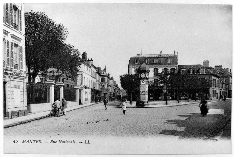 La ville de Mantes-la-Jolie