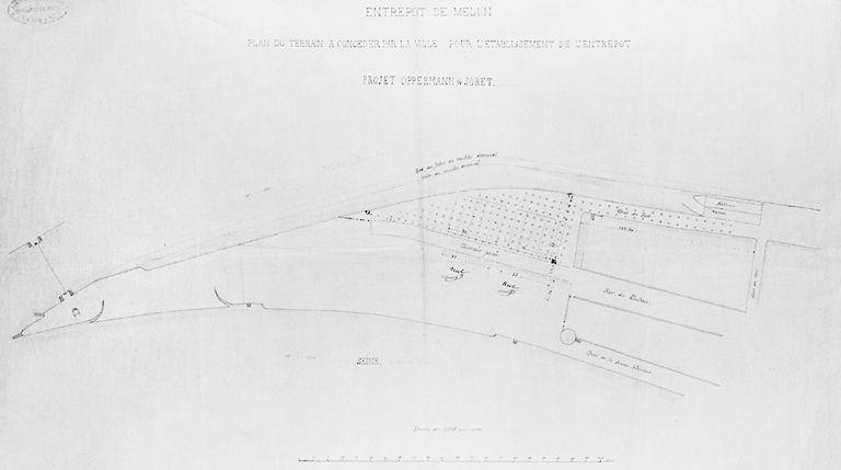 entrepôt public, dit magasins généraux, et bureau central de l'octroi