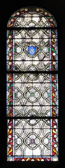 Ensemble de 10 verrières - Chapelle de l'Hôpital Notre-Dame du Bon-Secours (ancienne chapelle des Augustines de l'Hôtel-Dieu de Paris)