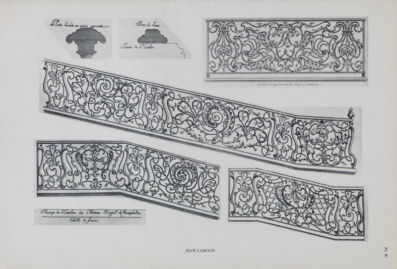 dossier de synthèse sur les escaliers, rampes d'appui et départs de rampe d'appui