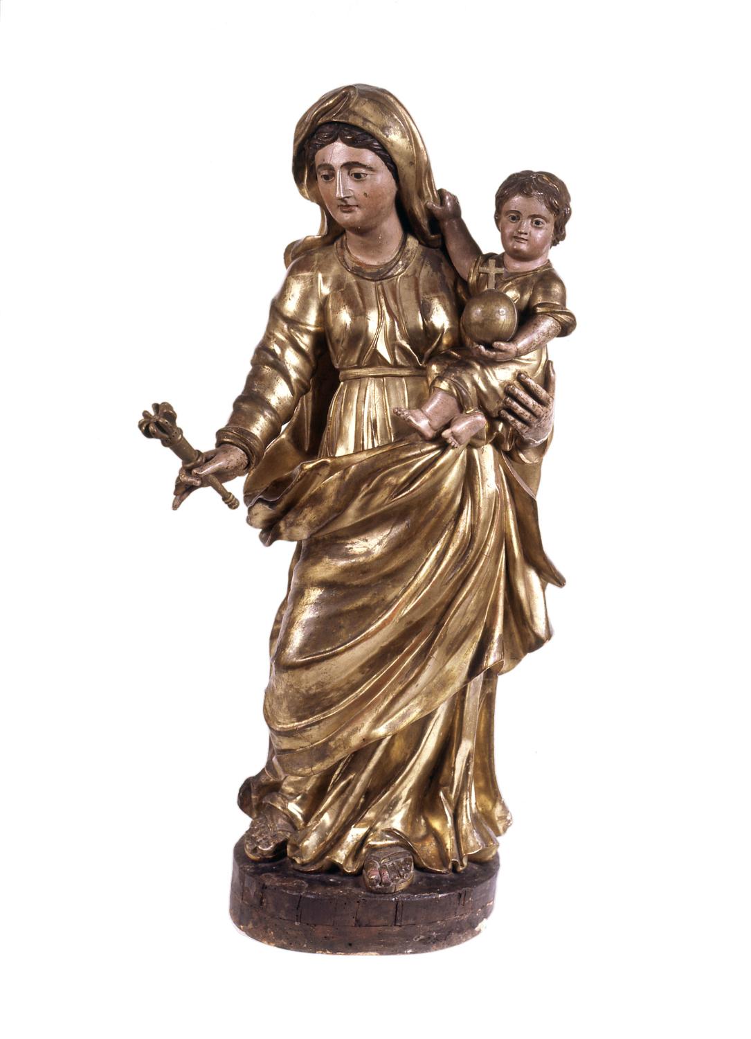 statue : Vierge à l'Enfant