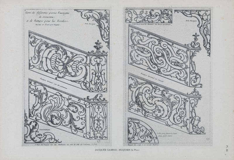 dossier de synthèse sur les escaliers, rampes d'appui et départs de rampe d'appui