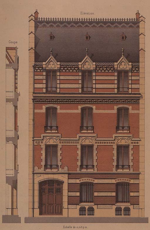 Architectures de brique en Ile-de-France