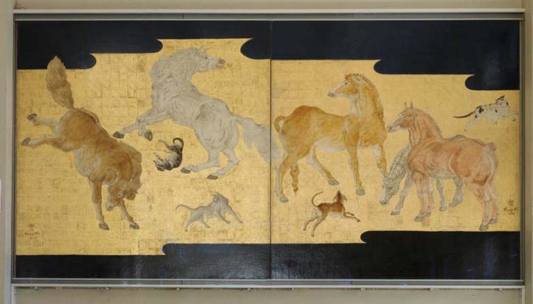 tableau : Les Chevaux