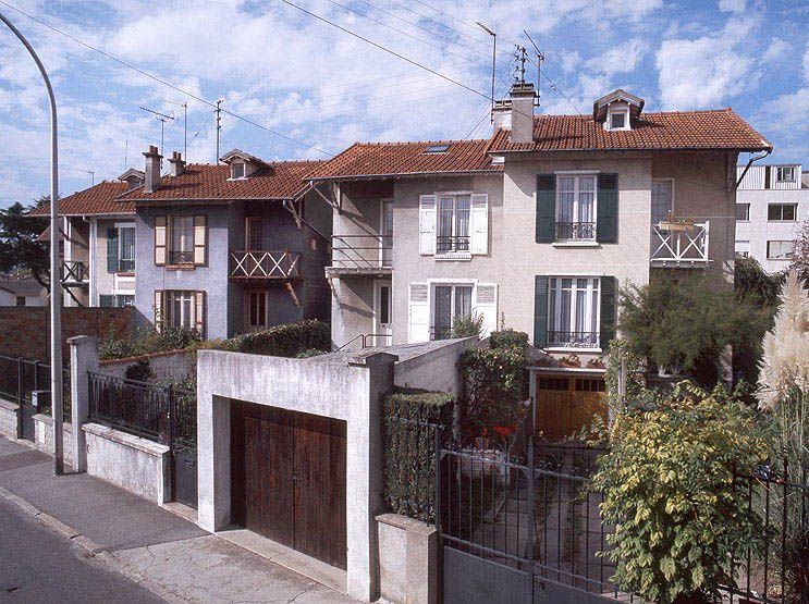 maisons, immeubles