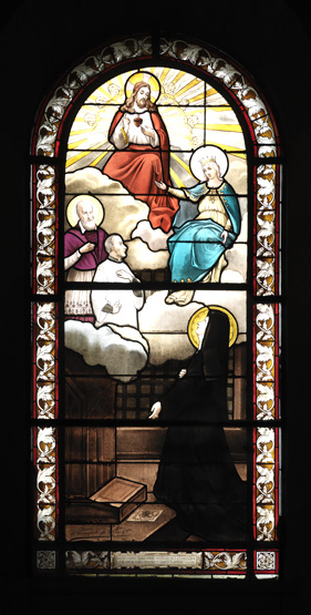 Ensemble de 17 verrières - Chapelle de la Visitation Sainte-Marie (Premier monastère des Visitandines)