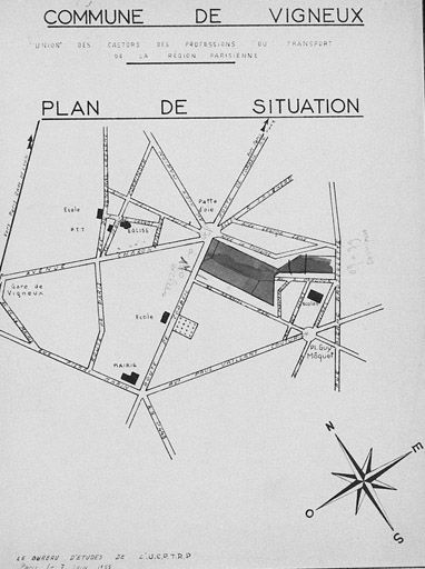 lotissement concerté de l'Union des Castors des professions du transport de la région parisienne dit Cité Marion