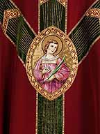 chasuble de saint Etienne