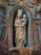 statue de la Vierge à l'Enfant, XIVe siècle