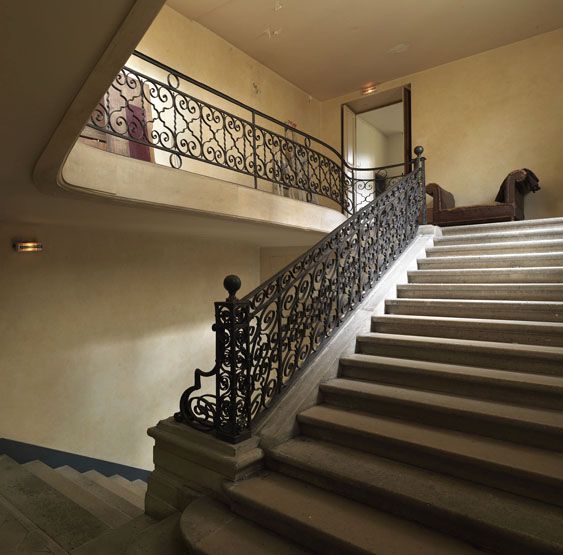 rampe d'appui, escalier de l' hôtel de Vigny (non étudié)