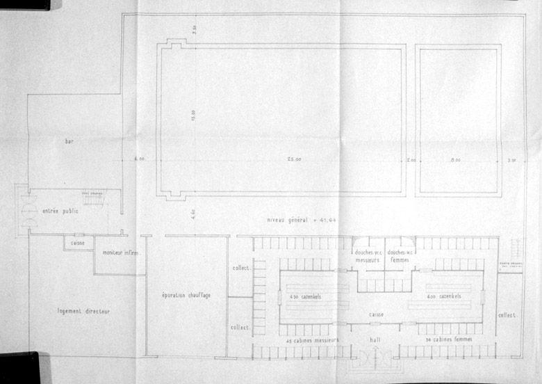 piscine : bassin couvert, bassin découvert, tank à ramer