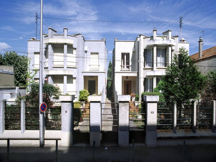 maisons, immeubles