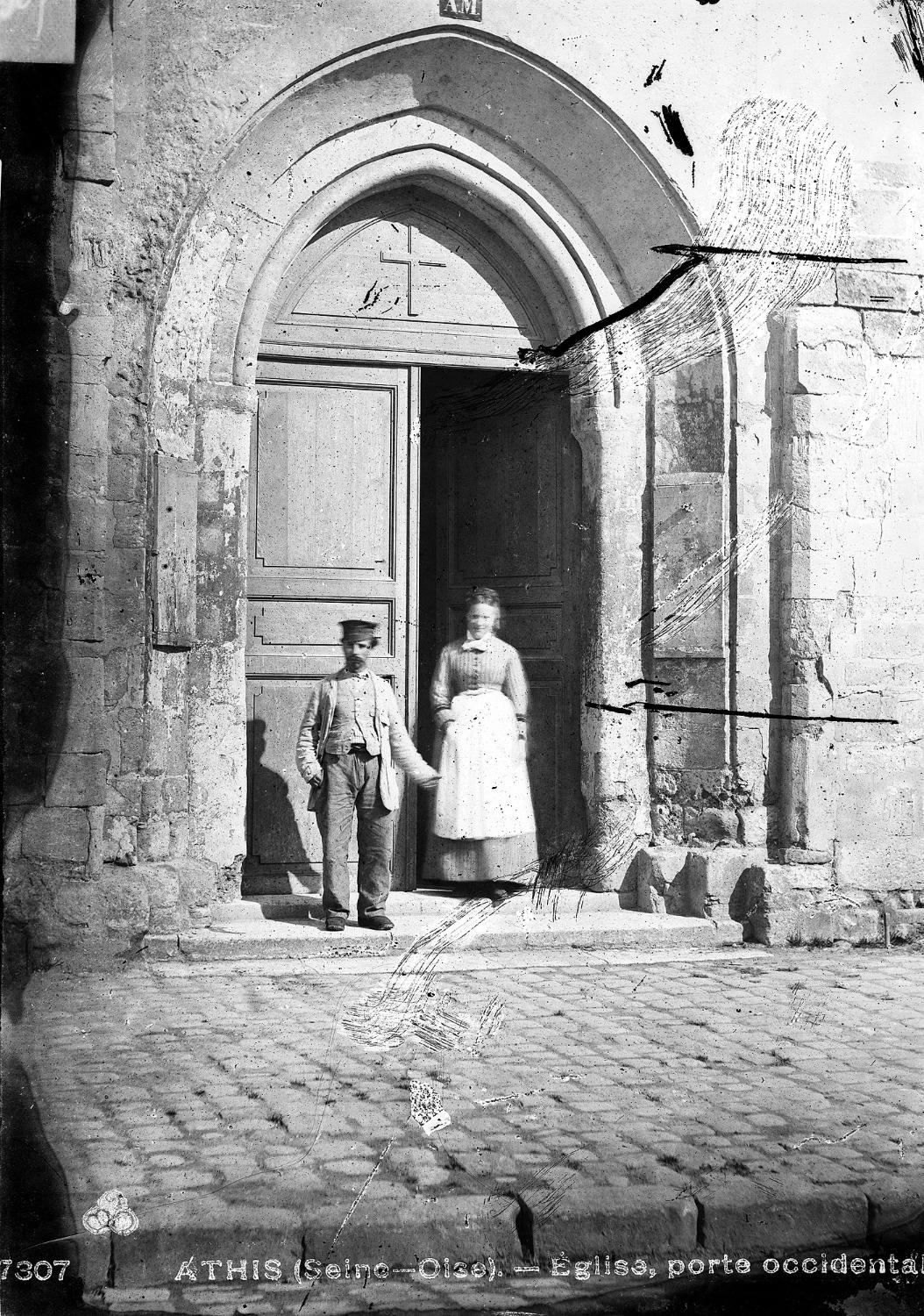 collégiale de chanoines de la congrégation de Saint-Victor, église paroissiale Saint-Denis