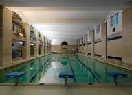 Piscine de la Cité internationale universitaire de Paris et salle de boxe, actuellement salle de musculation