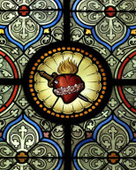 Ensemble de 3 verrières - Chapelle de l'Accueil Louise de Marillac (Filles de la Charité de Saint-Vincent-de-Paul)