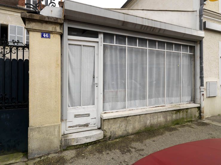 Samois-sur-Seine - usine de serrurerie et de construction métallique Oudiou, puis Bataillès, actuellement atelier d'artiste