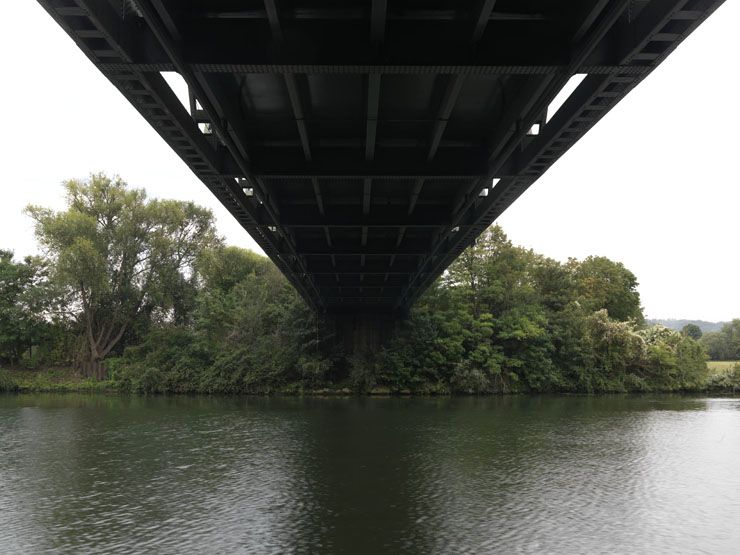 pont routier sur la Seine dit Pont de Rangiport