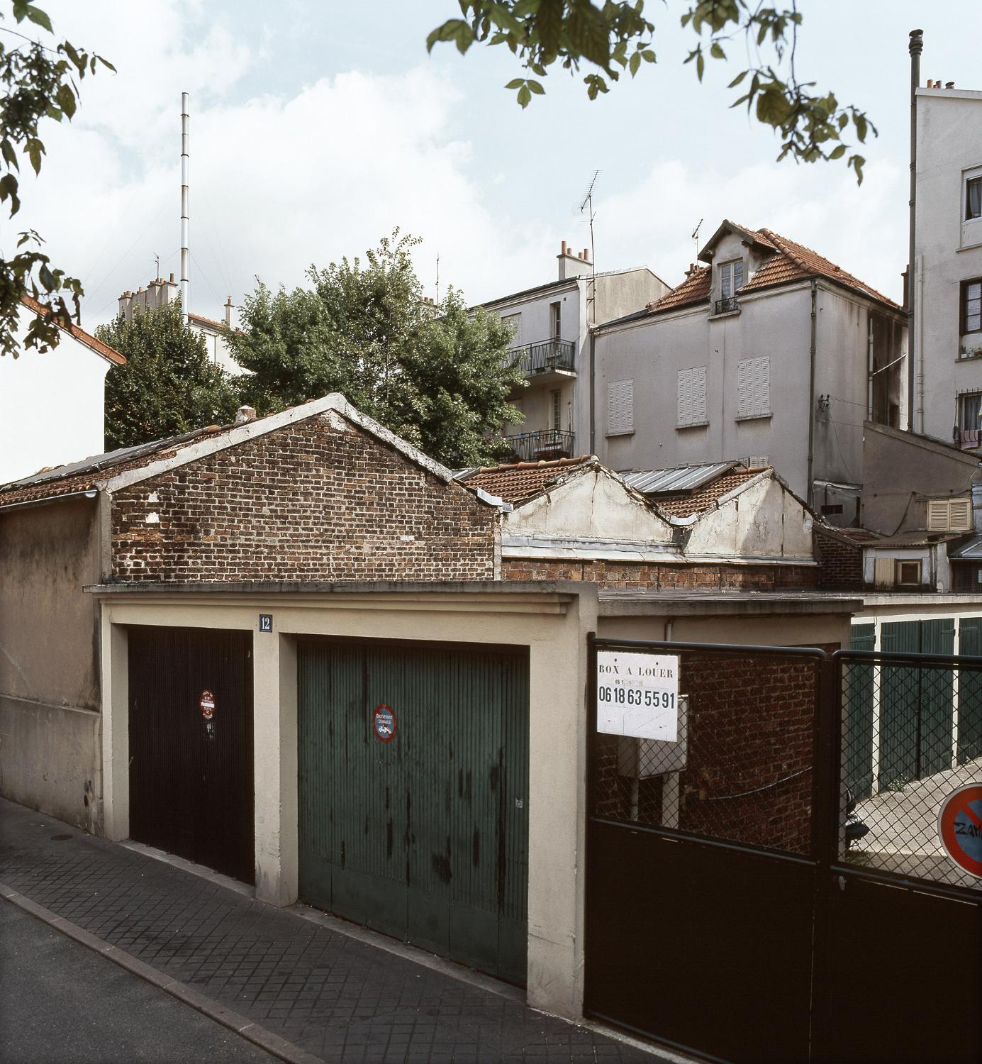 Les Lilas - Patrimoine industriel - Présentation générale de l'étude : dossier collectif "usines"