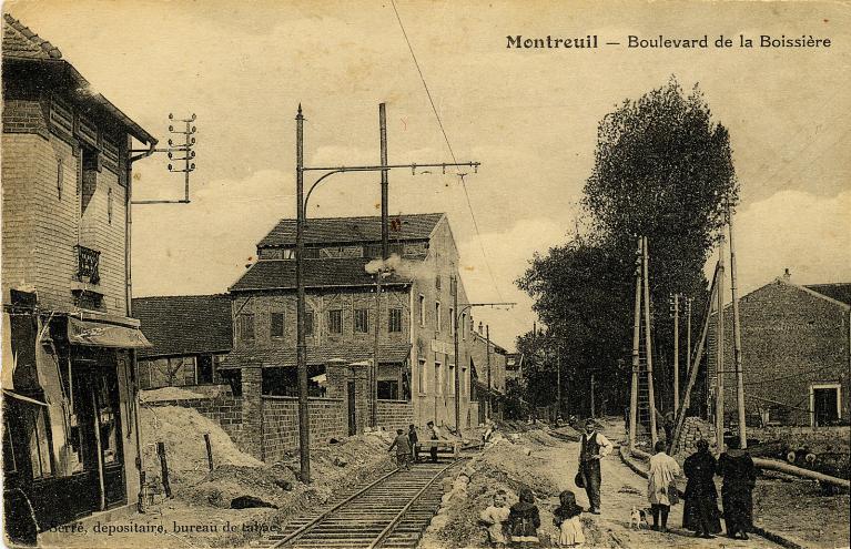 Montreuil - Patrimoine industriel - Présentation générale de l'étude : dossier collectif "usines"