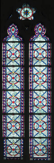 Ensemble de 14 verrières - Chapelle Notre-Dame de Joye (ancienne chapelle des Sœurs de Saint-Thomas-de-Villeneuve, Maison du Bon-Pasteur)