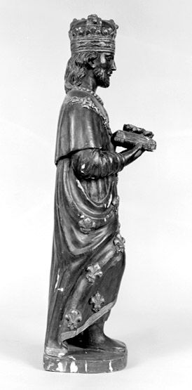 statue (statuette) : saint Louis