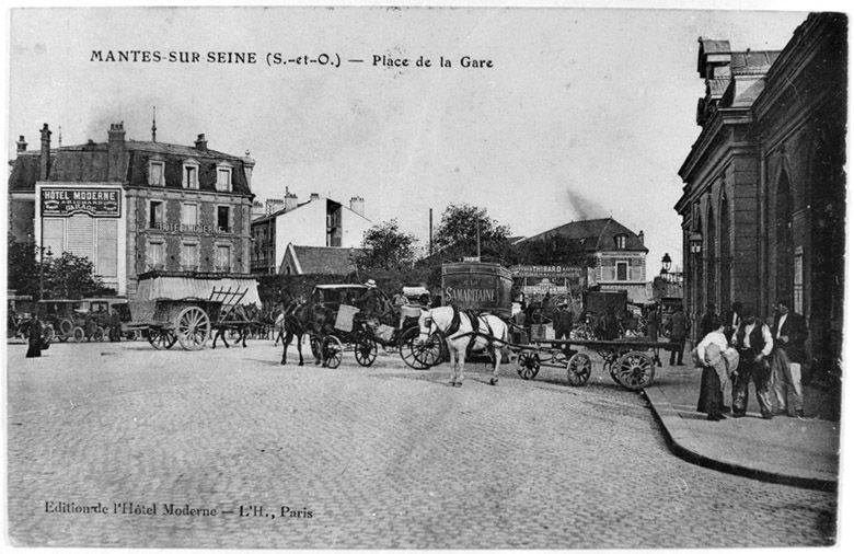 La ville de Mantes-la-Jolie